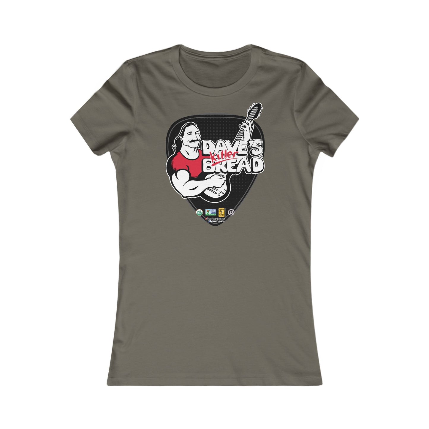 Dave's Killer Bread T-Shirt, Women's Favorite, Back logos!