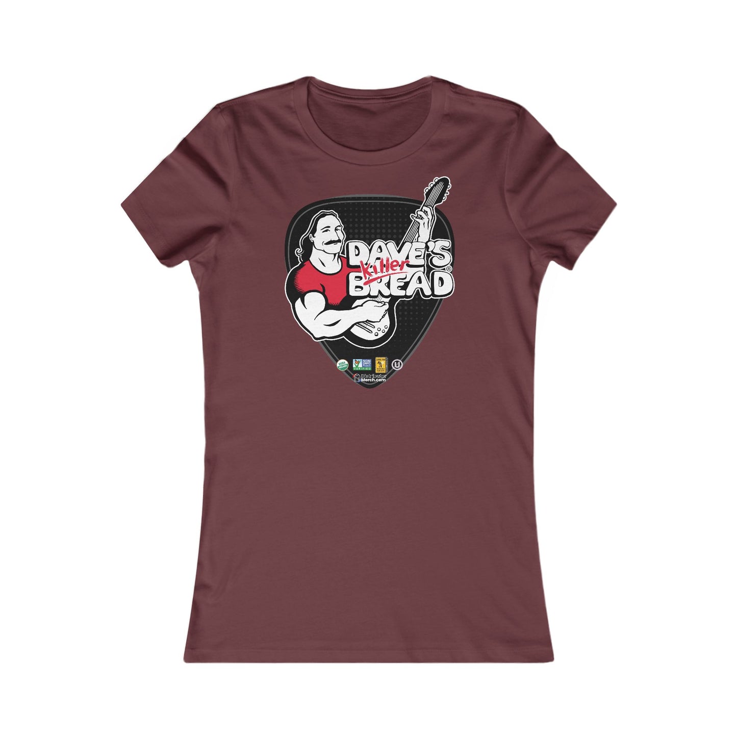 Dave's Killer Bread T-Shirt, Women's Favorite, Back logos!