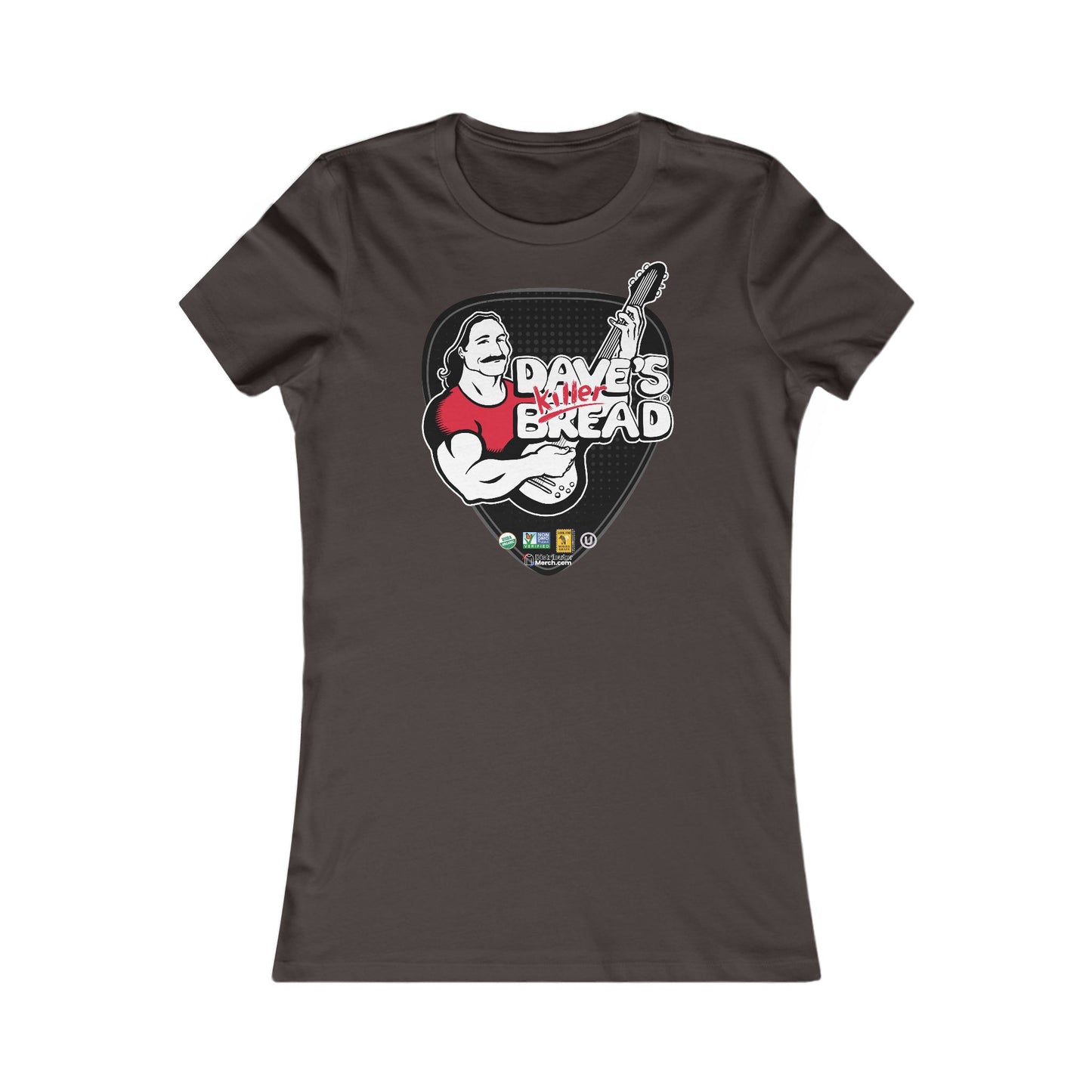 Dave's Killer Bread T-Shirt, Women's Favorite, Back logos!