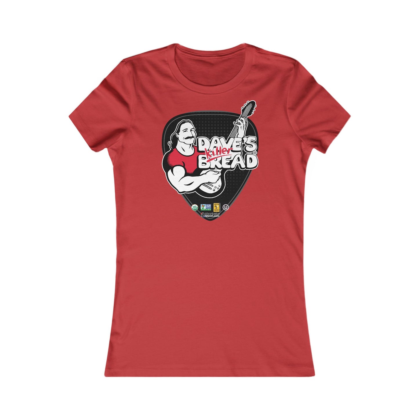 Dave's Killer Bread T-Shirt, Women's Favorite, Back logos!