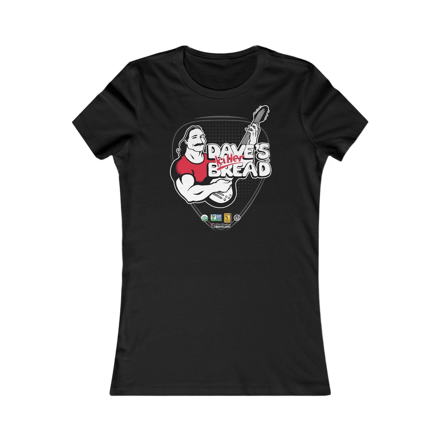 Dave's Killer Bread T-Shirt, Women's Favorite, Back logos!