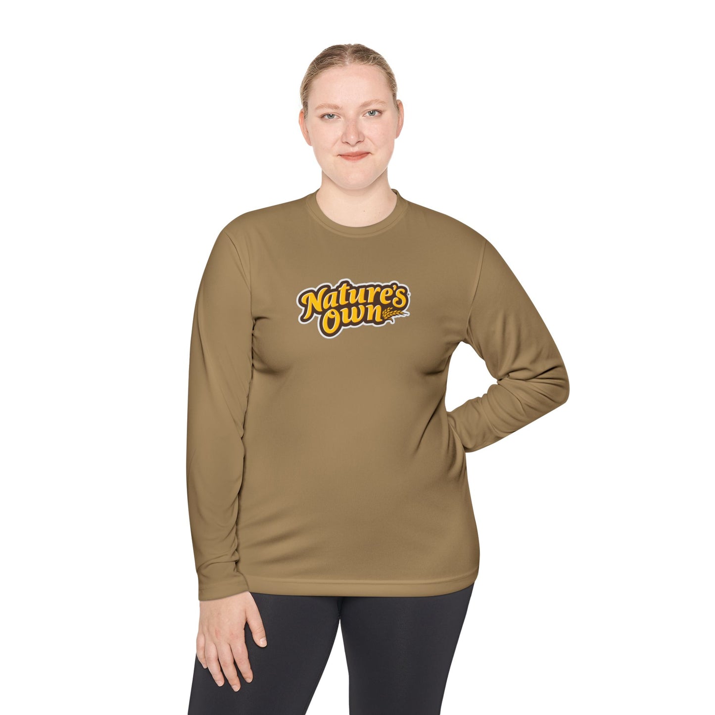 Nature's Own Long Sleeve Tee — 'Goodness of Nature' Logo Shirt