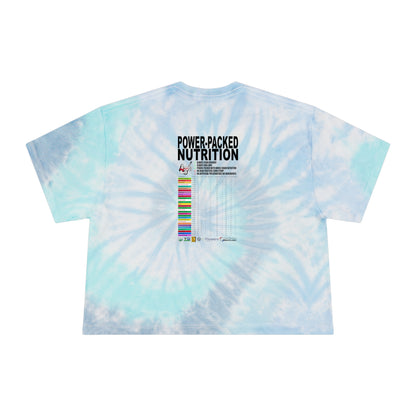 Dave's Killer Bread Women's Tie-Dye Crop Tee, Summer Fashion Top, Trendy Casual Wear, Unique Gift Idea, Boho Style Shirt, Festival Outfit