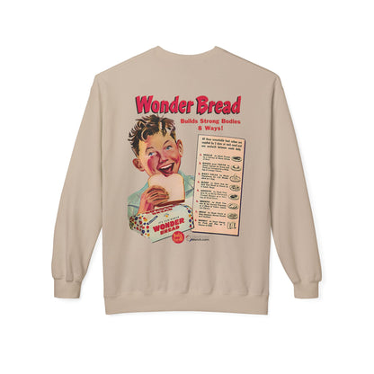 Wonderbread Two side print Crewneck Sweatshirt