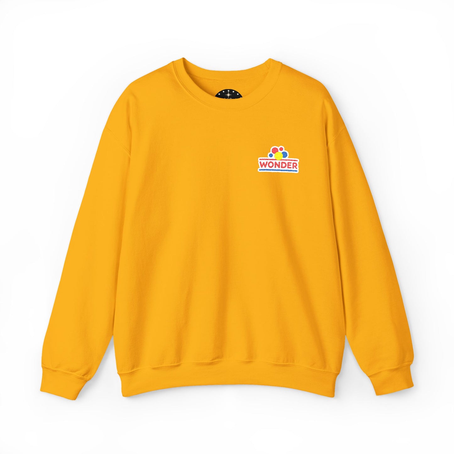 Vintage Crewneck Sweatshirt with Wonder Bread Embroided logo