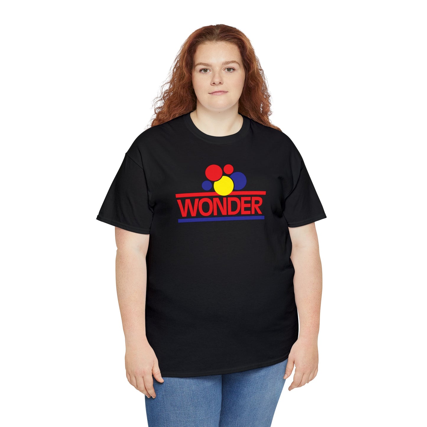 Unisex Heavy Cotton Tee, Wonder bread