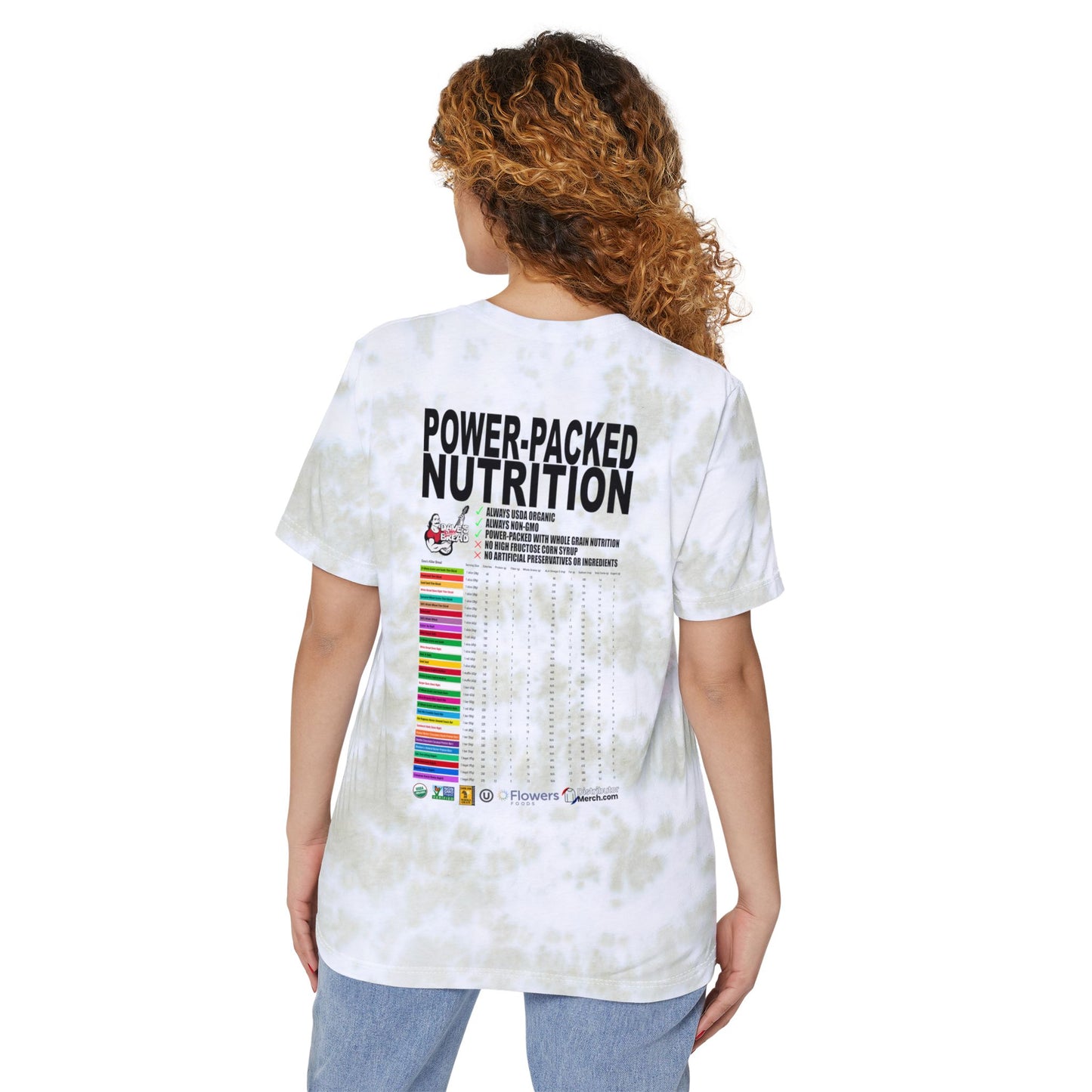 Dave's Killer Bread Unisex Tie-Dye Graphic Tee – Casual Cool Vibes, Music Lovers Shirt, Festival Fashion, Gifting for Foodies, Summer Wardrobe Essential