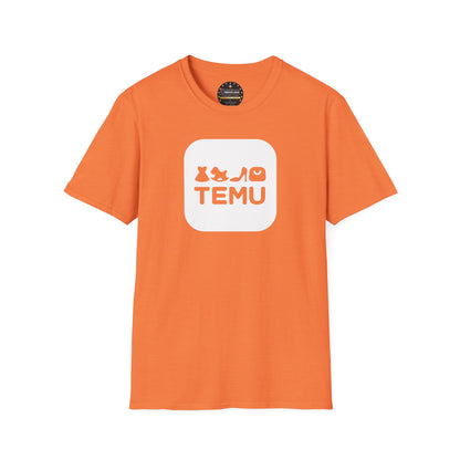 T-Shirt with Temu logos for Delivery drivers