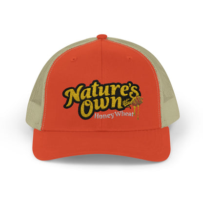 Nature's Own Honey Wheat Embroidered Cap Hat