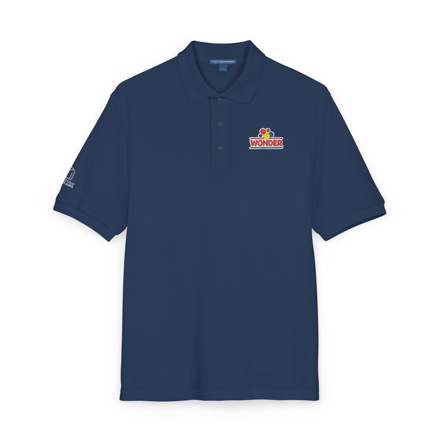 Wonderbread Embroidered unisex Polo Shirt