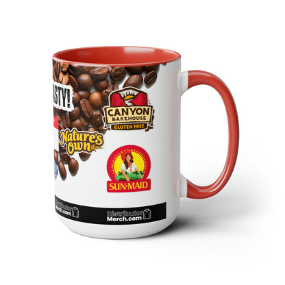 All Logos, Coffee Mug, Two tone, 15oz