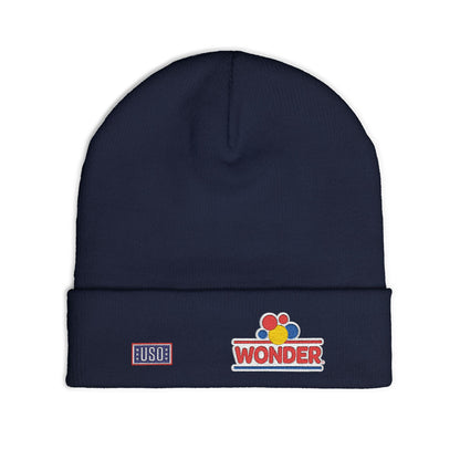 Wonder Bread USO Embroidered Knit Beanie