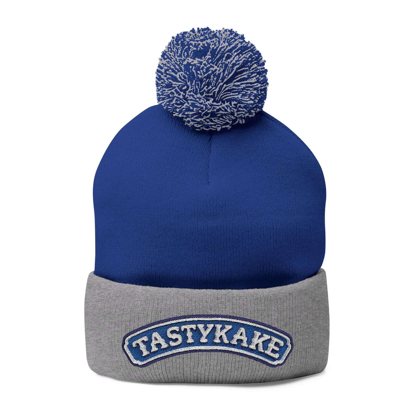 TastyKake Embroidered Pom-Pom Knit Cap – TastyKake Logo