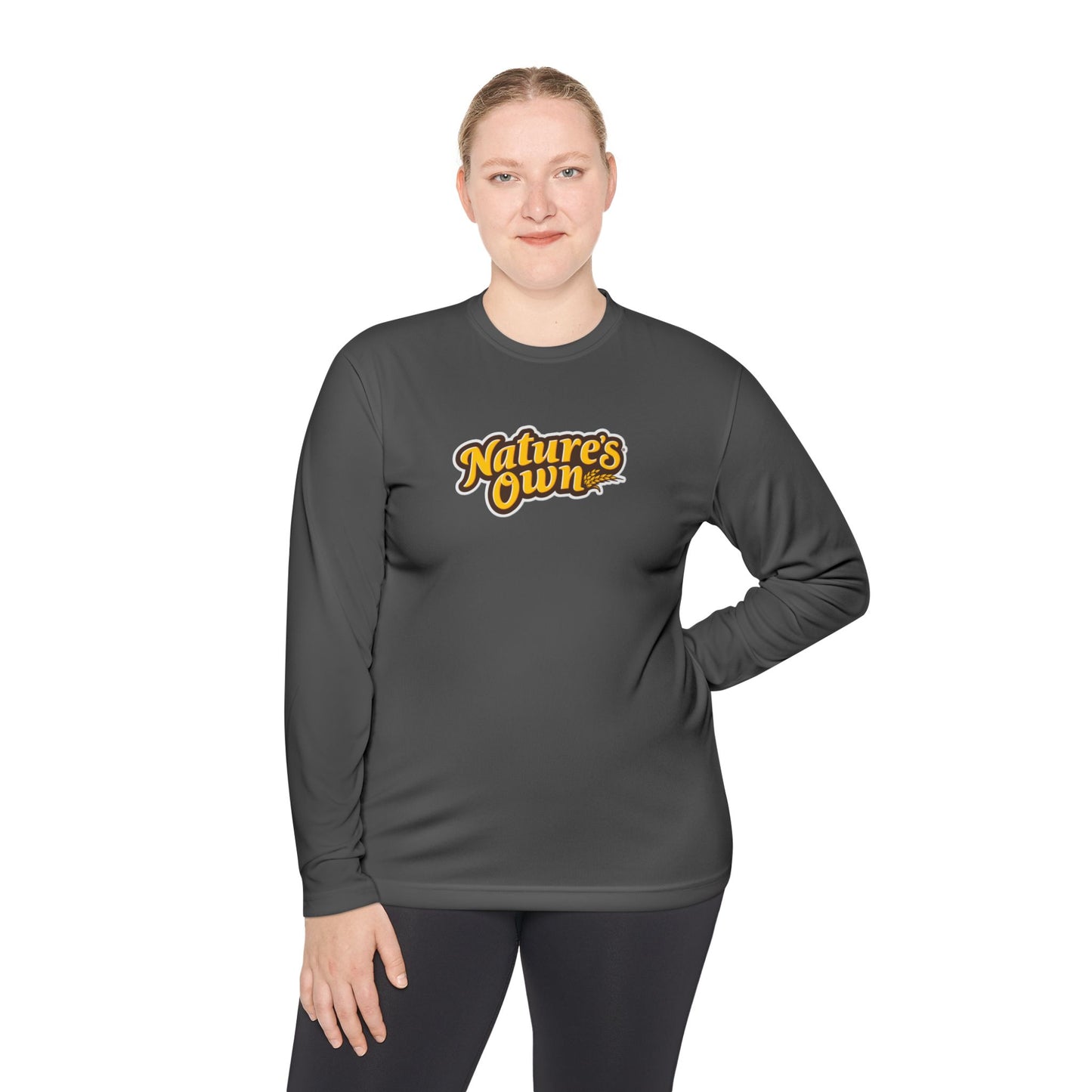 Nature's Own Long Sleeve Tee — 'Goodness of Nature' Logo Shirt