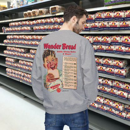 Wonderbread Two side print Crewneck Sweatshirt