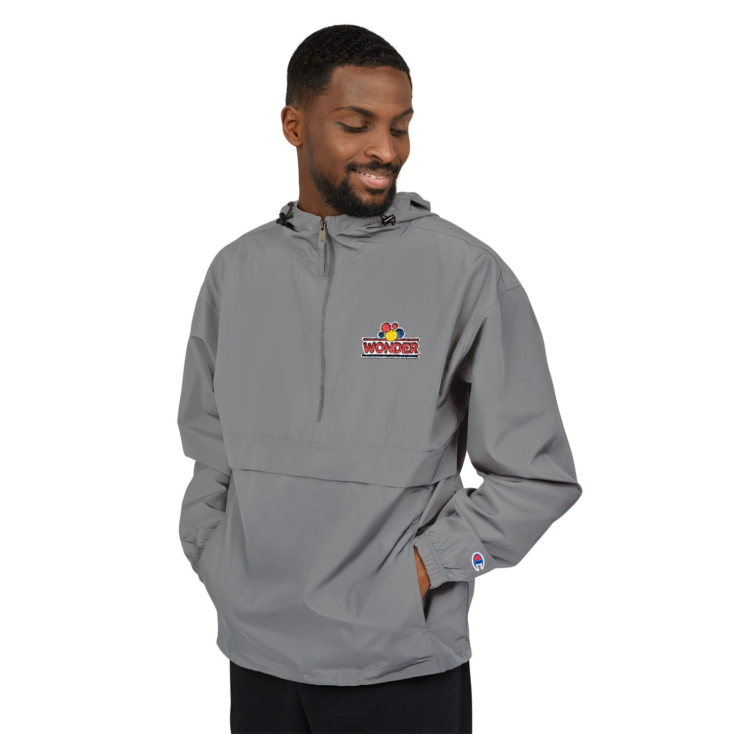 Packable Anorak Jacket Wonder bread logo
