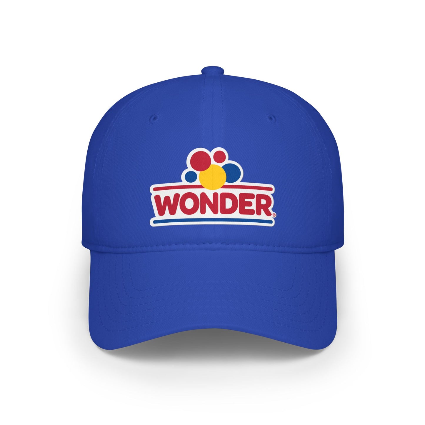 Low Profile Baseball Cap Wonderbread Hat