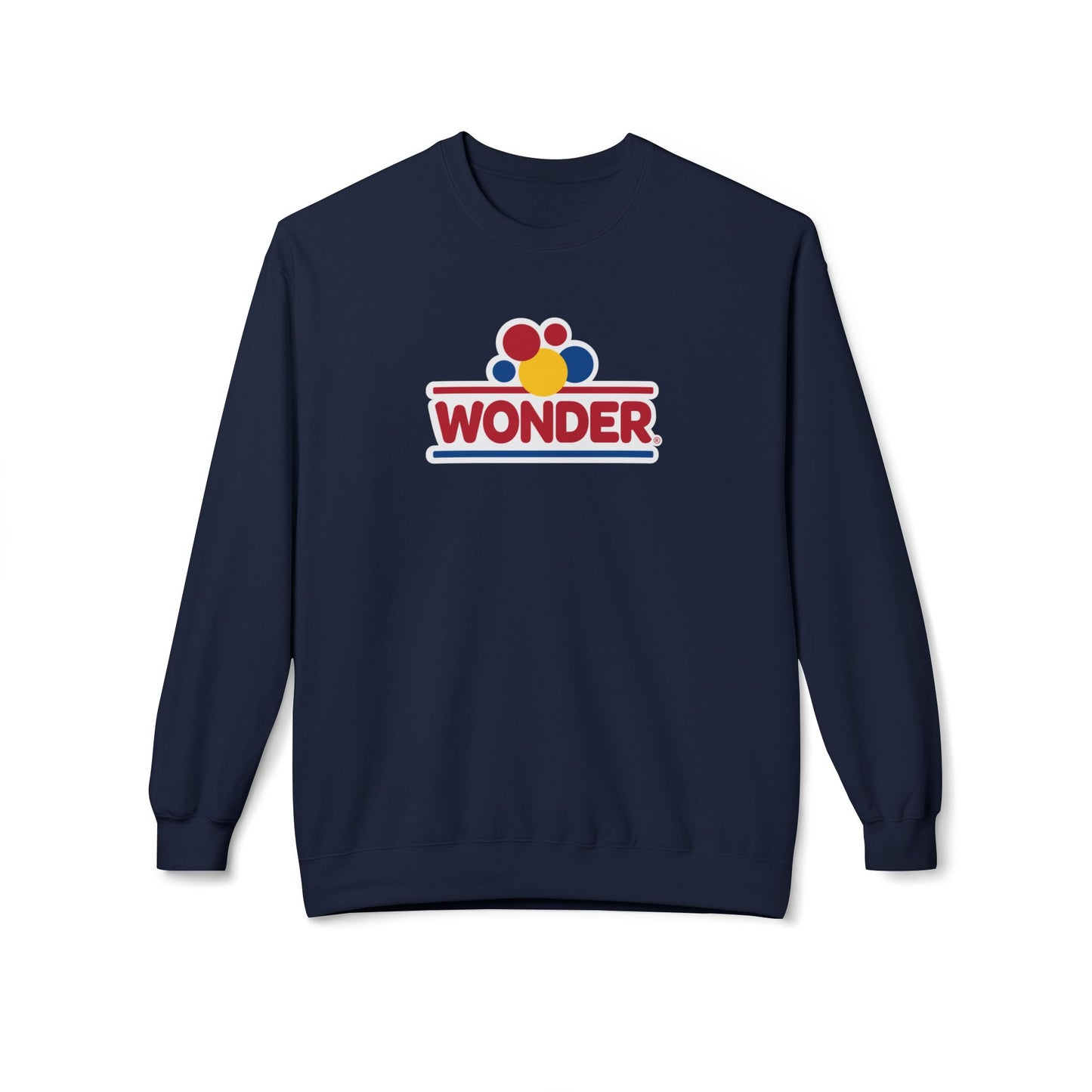 Wonderbread Two side print Crewneck Sweatshirt
