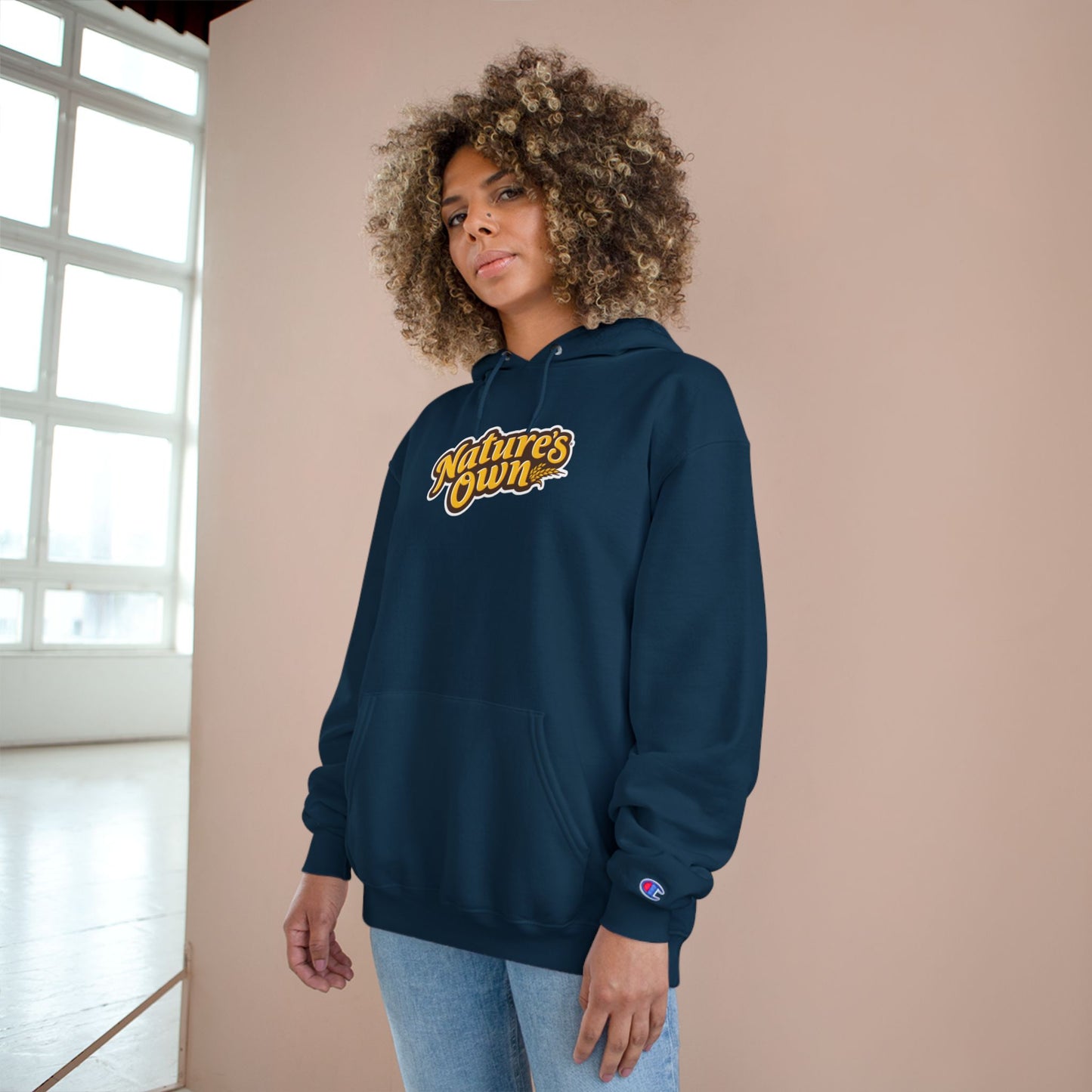 Champion Pullover Hoodie with Nature's Own Logo
