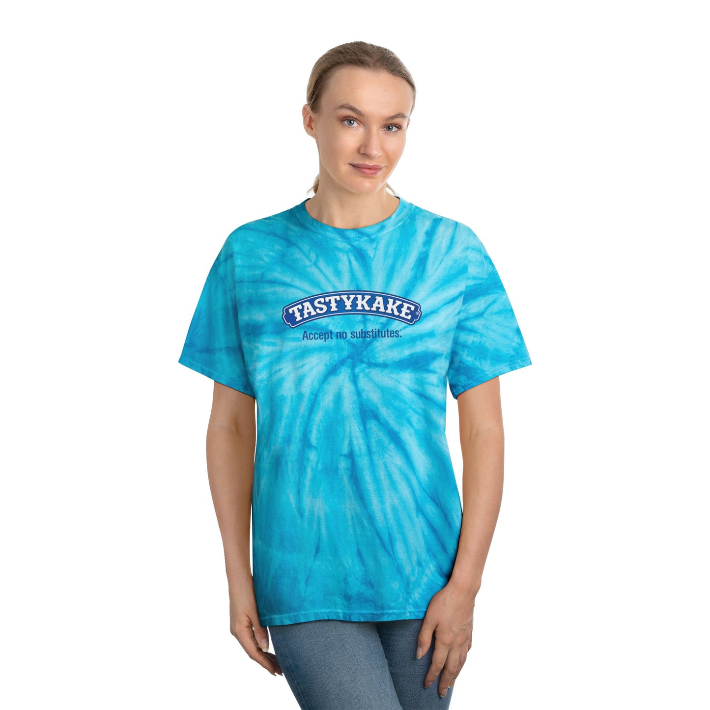 Tastykake Retro Tie-Dye Tee, cakes graphics, Vintage Cyclone Shirt, Fun Summer T-Shirt, Casual Wear, Gift for Food Lovers, 80s Nostalgia