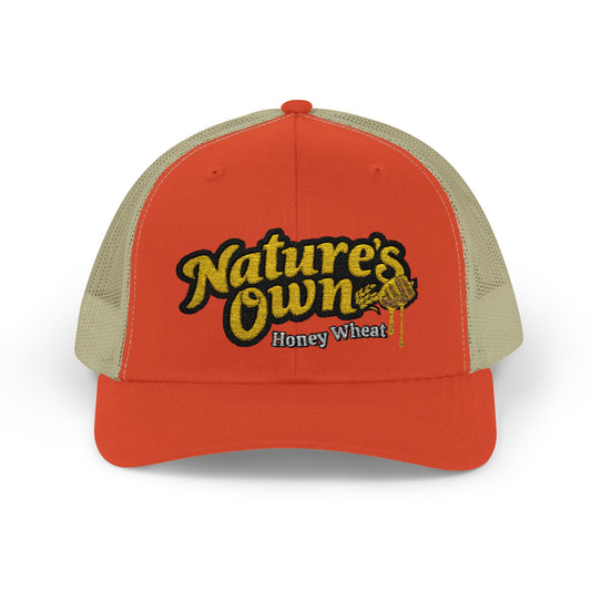 Nature's Own Honey Wheat Embroidered Cap Hat