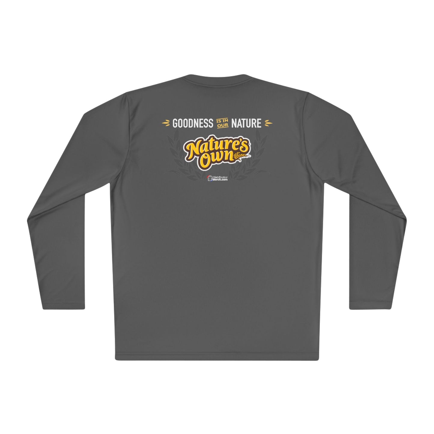 Nature's Own Long Sleeve Tee — 'Goodness of Nature' Logo Shirt
