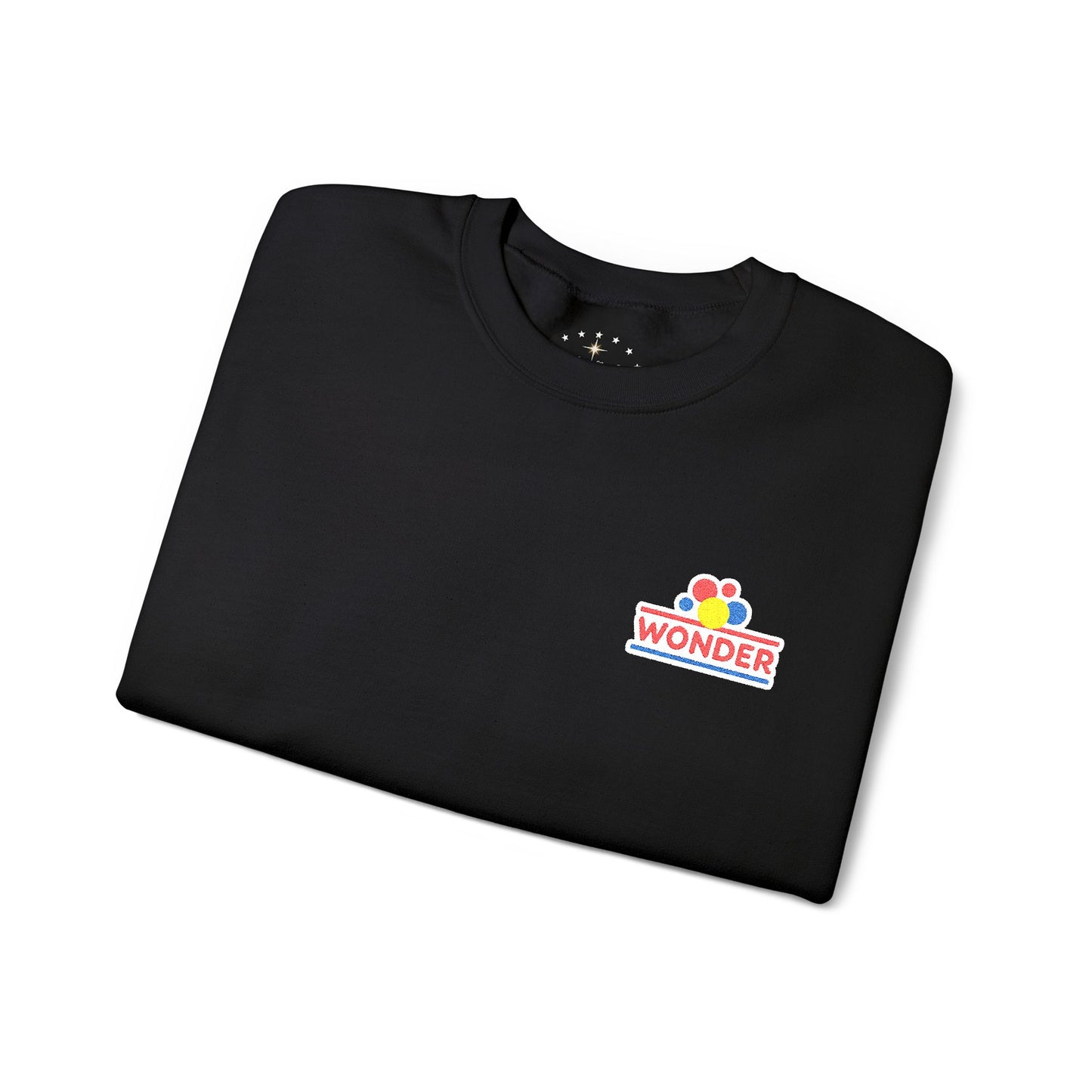 Vintage Crewneck Sweatshirt with Wonder Bread Embroided logo