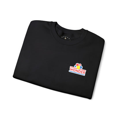 Vintage Crewneck Sweatshirt with Wonder Bread Embroided logo