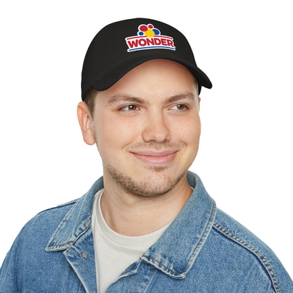 Low Profile Baseball Cap with embroidered Wonder bread Hat