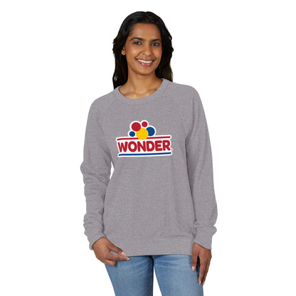 Crewneck Sweatshirt — Retro Colorful Wonder Bread Graphic