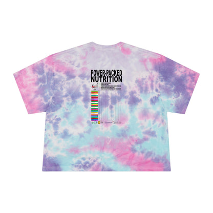 Dave's Killer Bread Women's Tie-Dye Crop Tee, Summer Fashion Top, Trendy Casual Wear, Unique Gift Idea, Boho Style Shirt, Festival Outfit