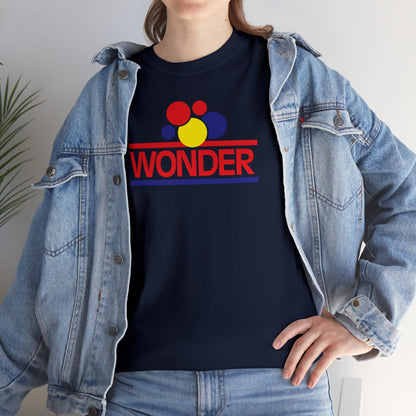 Unisex Heavy Cotton Tee, Wonder bread