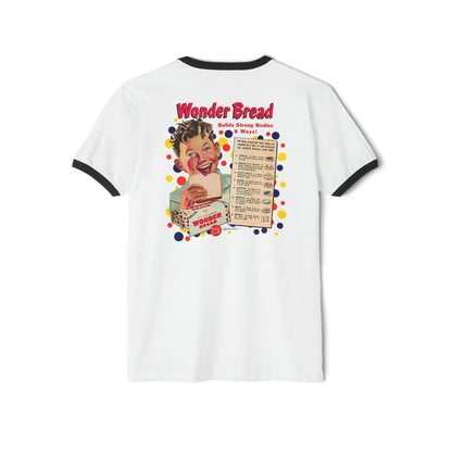 Wonder bread Cotton Ringer T-Shirt  Unisex