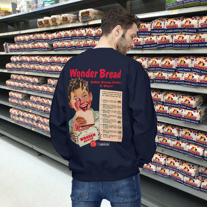 Wonderbread Two side print Crewneck Sweatshirt