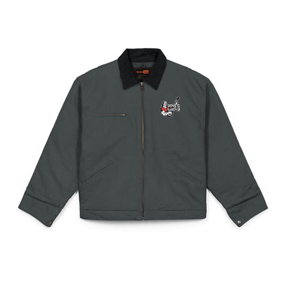 Unisex Work Jacket, Embroidered Dave's Killer Bread logo
