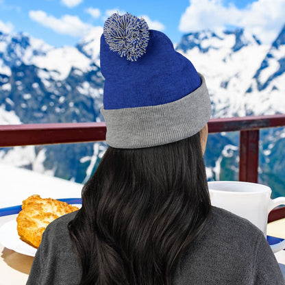 Wonderbread Embroidered Pom-Pom Knit Cap – TastyKake Logo