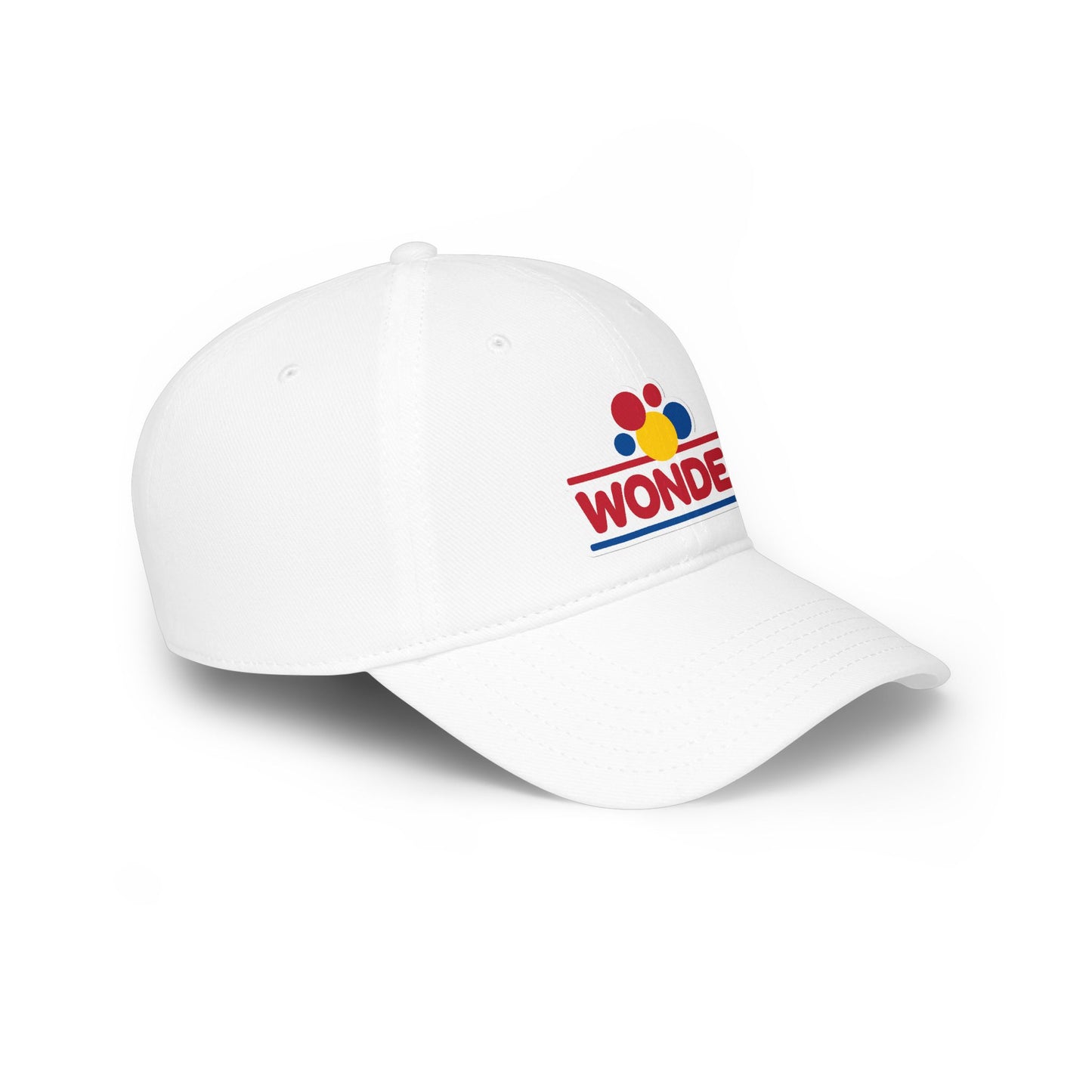 Low Profile Baseball Cap with embroidered Wonder bread Hat