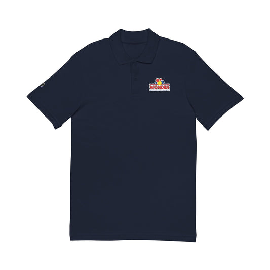 Wonderbread Embroidered front and back Polo Shirt