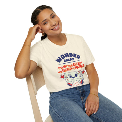 T-shirt, Wonder bread, vintage, Unisex Softstyle T-Shirt