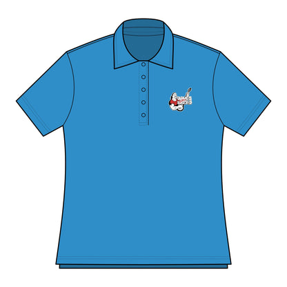 Oceanside Polo Shirt for Women, Stylish Golf Shirt with Dave's Killer Bread Logo