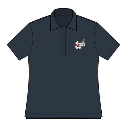 Oceanside Polo Shirt for Women, Stylish Golf Shirt with Dave's Killer Bread Logo