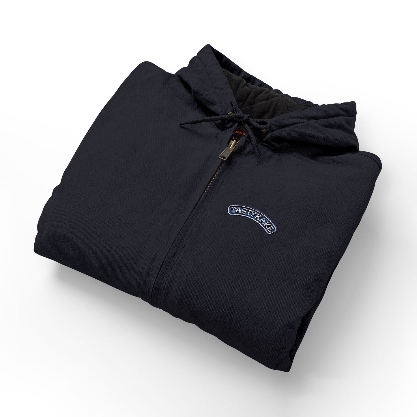 TastyKake Embroidered Duck Cloth Work Jacket — Men's Hooded Outdoor Workwear