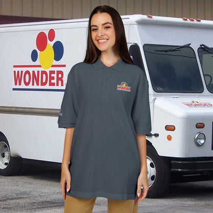 Wonderbread Embroidered unisex Polo Shirt