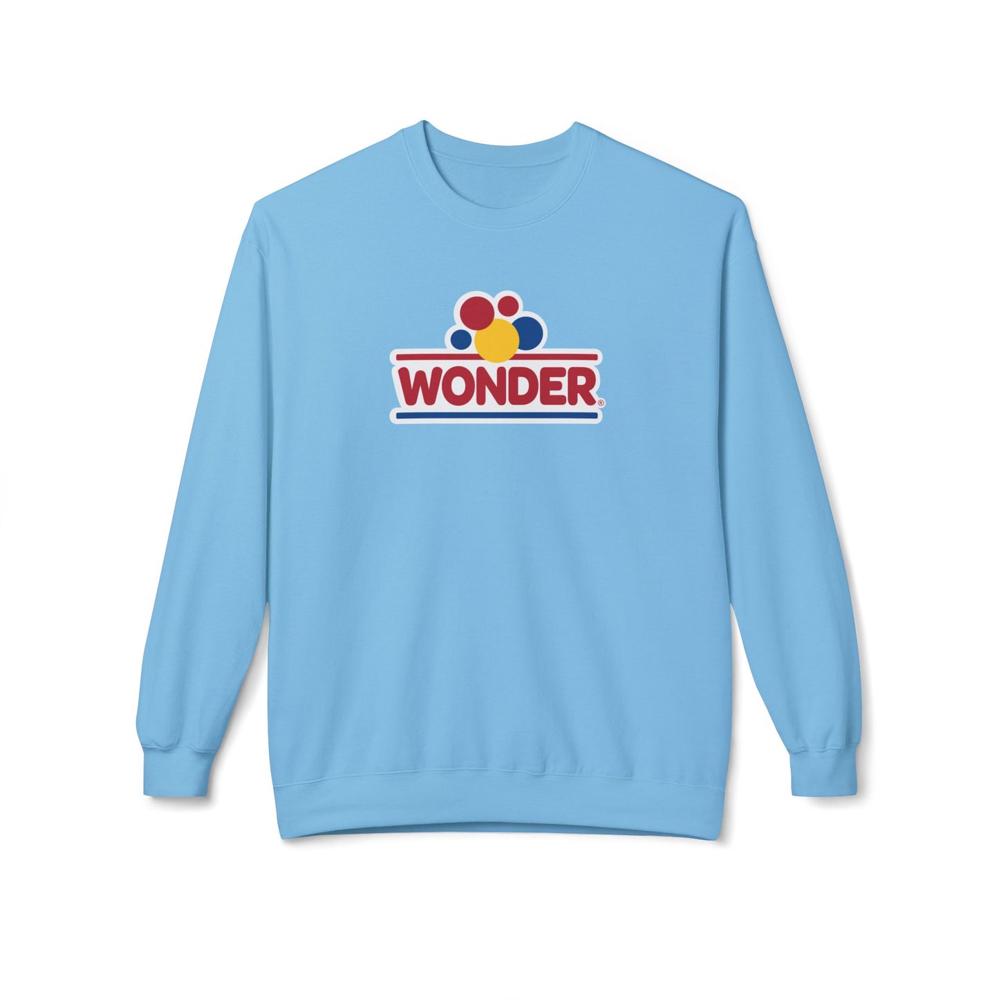 Wonderbread Two side print Crewneck Sweatshirt