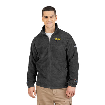 Nature's Own Columbia Embroidered Fleece Jacket "Goodness is in Our Nature" Back