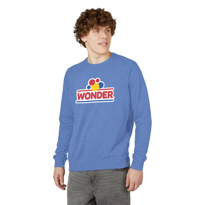 Crewneck Sweatshirt — Retro Colorful Wonder Bread Graphic