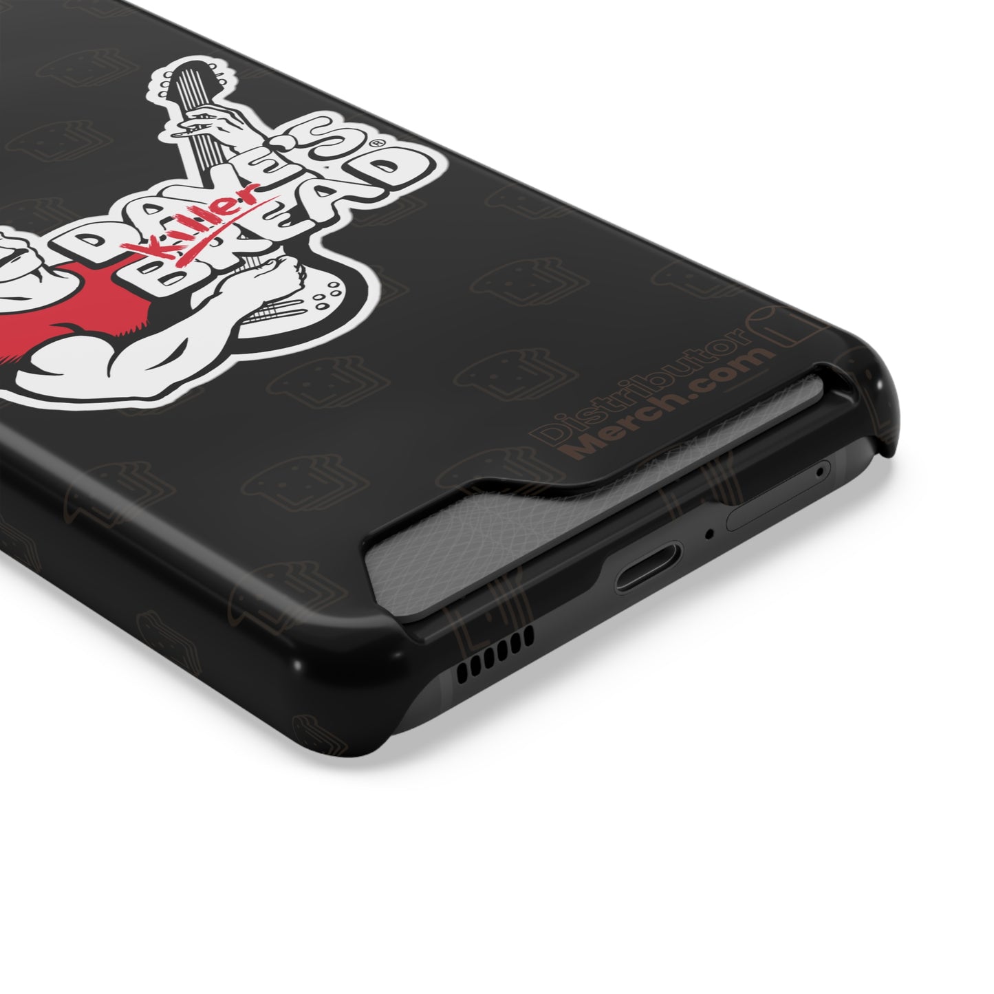 Phone Case With Card Holder, Dave's Killer Bread Logo.