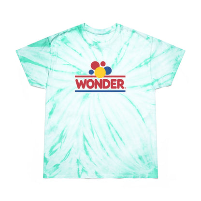 Retro Tie-Dye Tee, Wonder Bread Graphic Shirt, Vintage Cyclone Shirt, Fun Summer T-Shirt, Casual Wear, Gift for Food Lovers, 80s Nostalgia