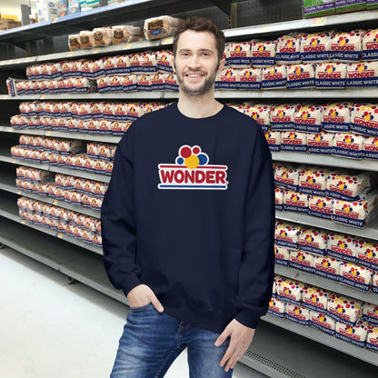 Wonderbread Two side print Crewneck Sweatshirt