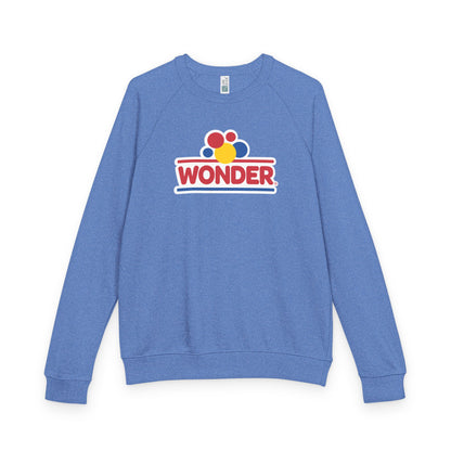 Crewneck Sweatshirt — Retro Colorful Wonder Bread Graphic
